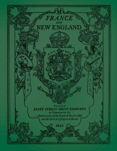 France and New England 1 COVER FRONT ONLY