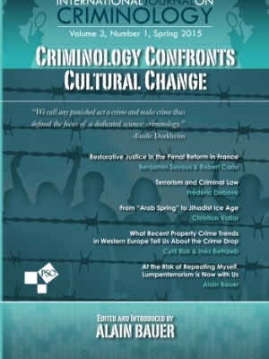 Criminology Confronts Cultural Change