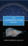 This cover has the title text in a blue box, and some Greek text over a stone to show concepts of translation